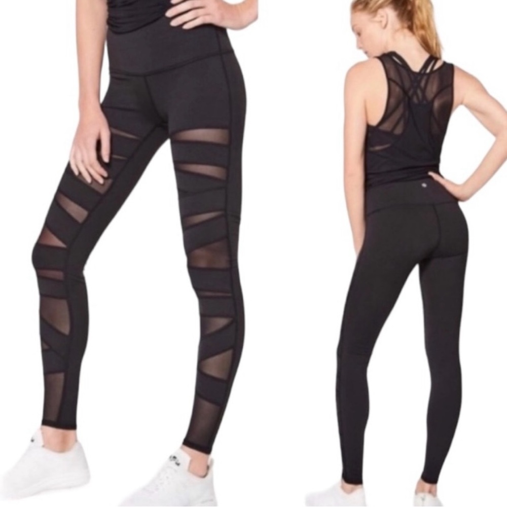 Lululemon Wunder Under Criss Cross Leggings